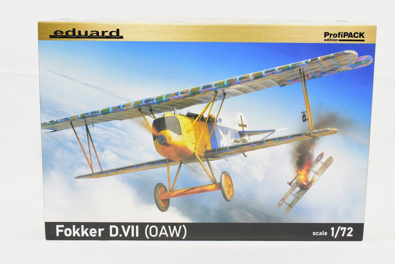Eduard Fokker D.VII OAW 1/72 Scale Plastic Model Kit ProfiPack