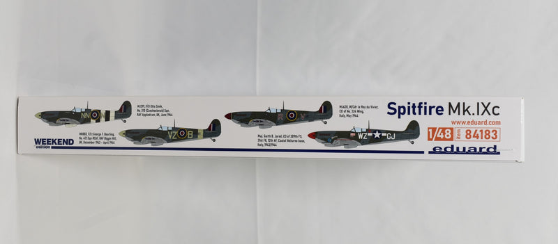 Eduard Spitfire Mk.IXc 1/48 Scale plastic model kit weekend edition box