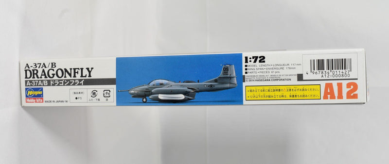 Hasegawa A-37 Dragonfly Cessna 1:72 model kit