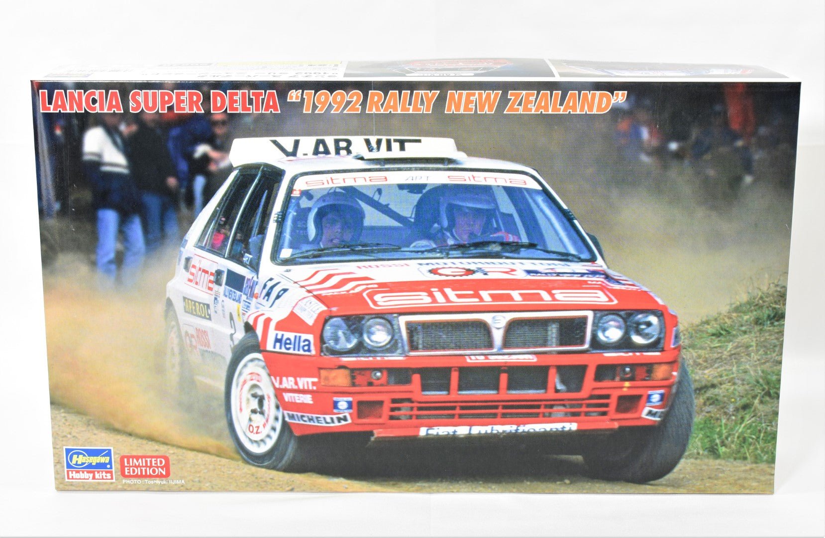 Hasegawa Lancia Super Delta 1992 Rally New Zealand 1/24 scale model kit