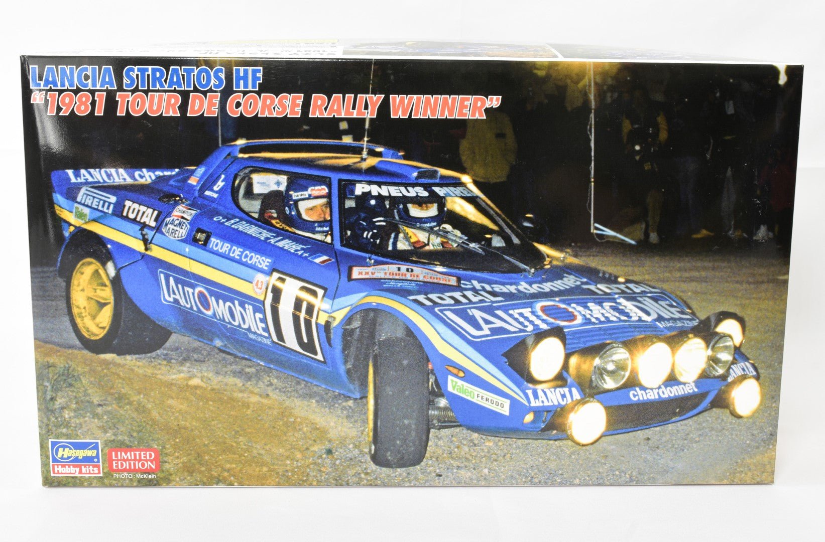 Hasegawa Lancia Stratos HF Rally Winner 1:24 Limited Edition Model