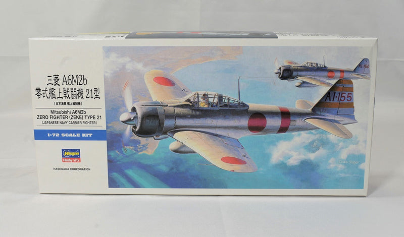 Hasegawa Mitsubishi A6M Zero Fighter 1:72 model kit