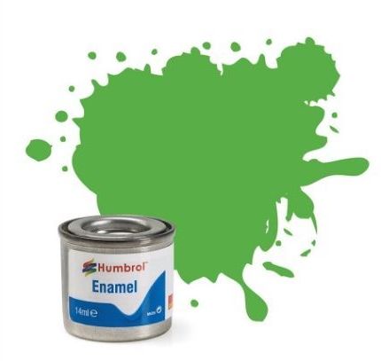 Humbrol No 037 Bright Green Matt Enamel Paint AA0037 14ml Tinlet