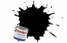 Humbrol No 085 Coal Black Satin Enamel Paint AA0936 14ml Tinlet