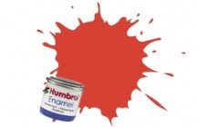 Humbrol No 174 Signal Red Satin Enamel Paint AA1897 14ml Tinlet