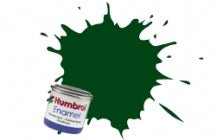 Humbrol No 195 Dark Green Satin Enamel Paint AA6330 14ml Tinlet