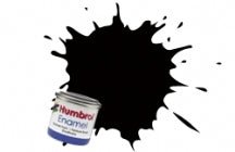 Humbrol No 201 Black Metallic Enamel Paint AA6392 14ml Tinlet