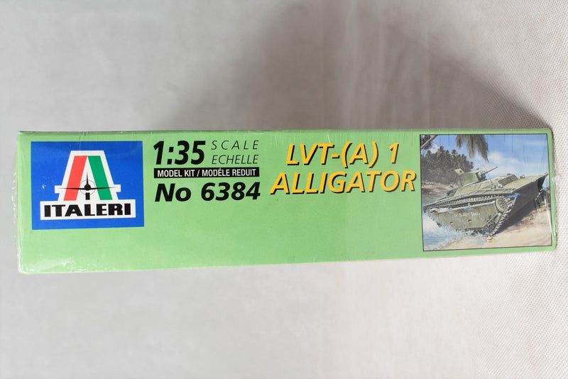 Italeri LVT-A 1 Alligator Tank 1/35 Model Kit 6384 box side