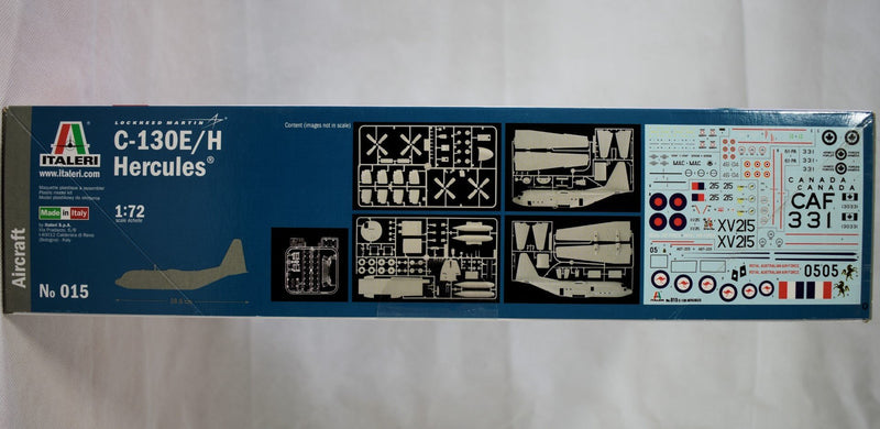 Italeri Lockheed Martin C-130 Hercules 1/72 Model Kit side