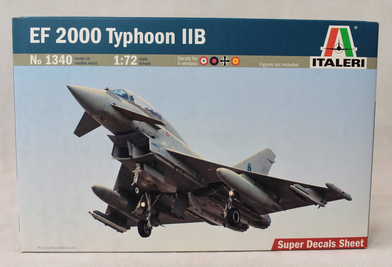 Italeri EF 2000 Eurofighter Typhoon 1/72 Model Kit