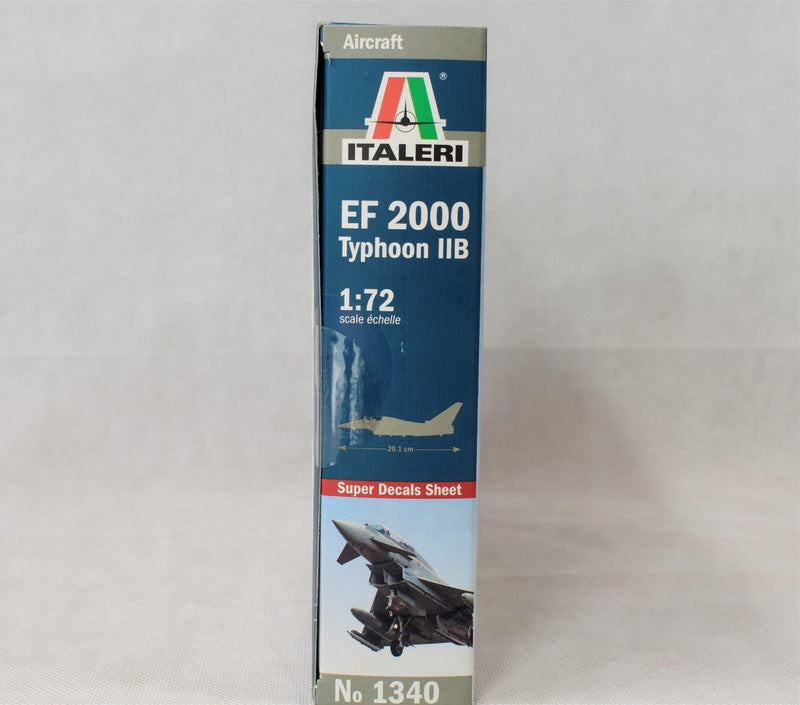 Italeri EF 2000 Eurofighter Typhoon 1/72 Model Kit box side