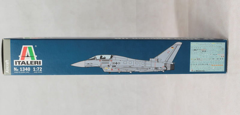 Italeri EF 2000 Eurofighter Typhoon 1/72 Model Kit back