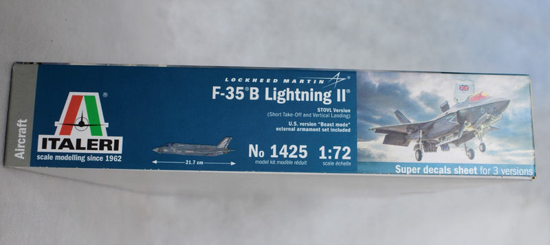 Italeri F-35B  Lightning II 1/72 Model Kit 1425