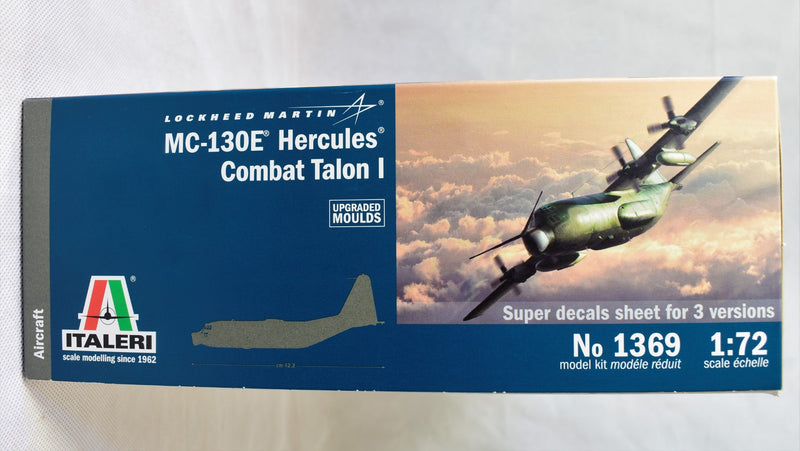 Italeri MC-130 Hercules Combat Talon 1/72 Model Kit 1369