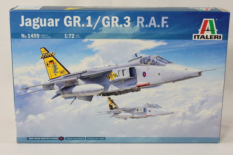 Italeri Jaguar GR.1/GR.3 RAF 1:72 Scale model kit 1459
