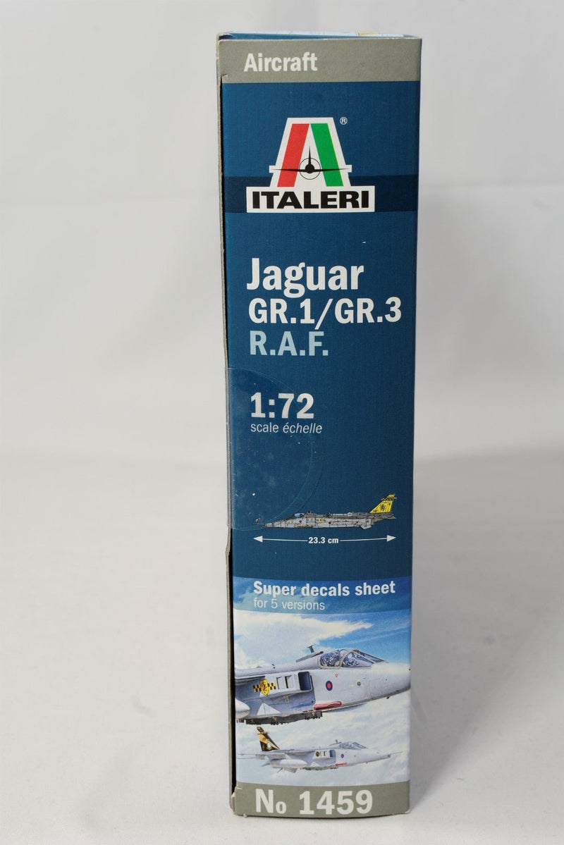 Italeri Jaguar GR.1/GR.3 RAF 1:72 Scale model kit 1459 side