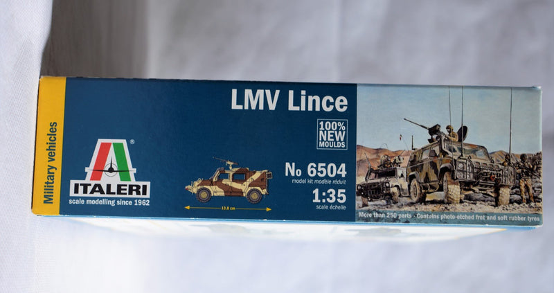 Italeri LMV Lince military vehicle 1:35 scale model kit 6504