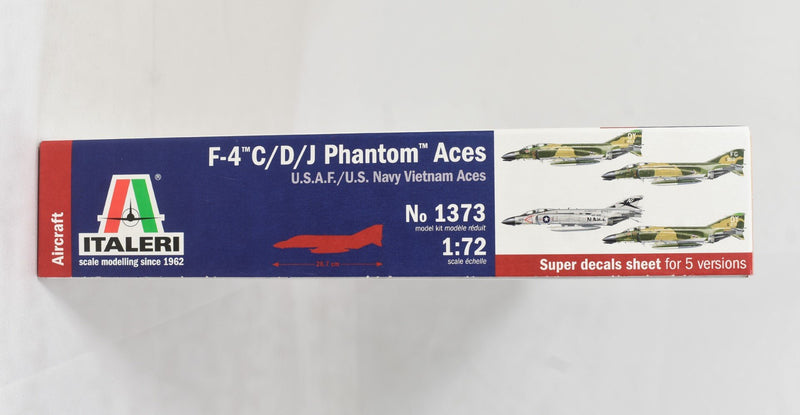 Italeri F-4 Phantom II Aces 1/72 Model Kit box