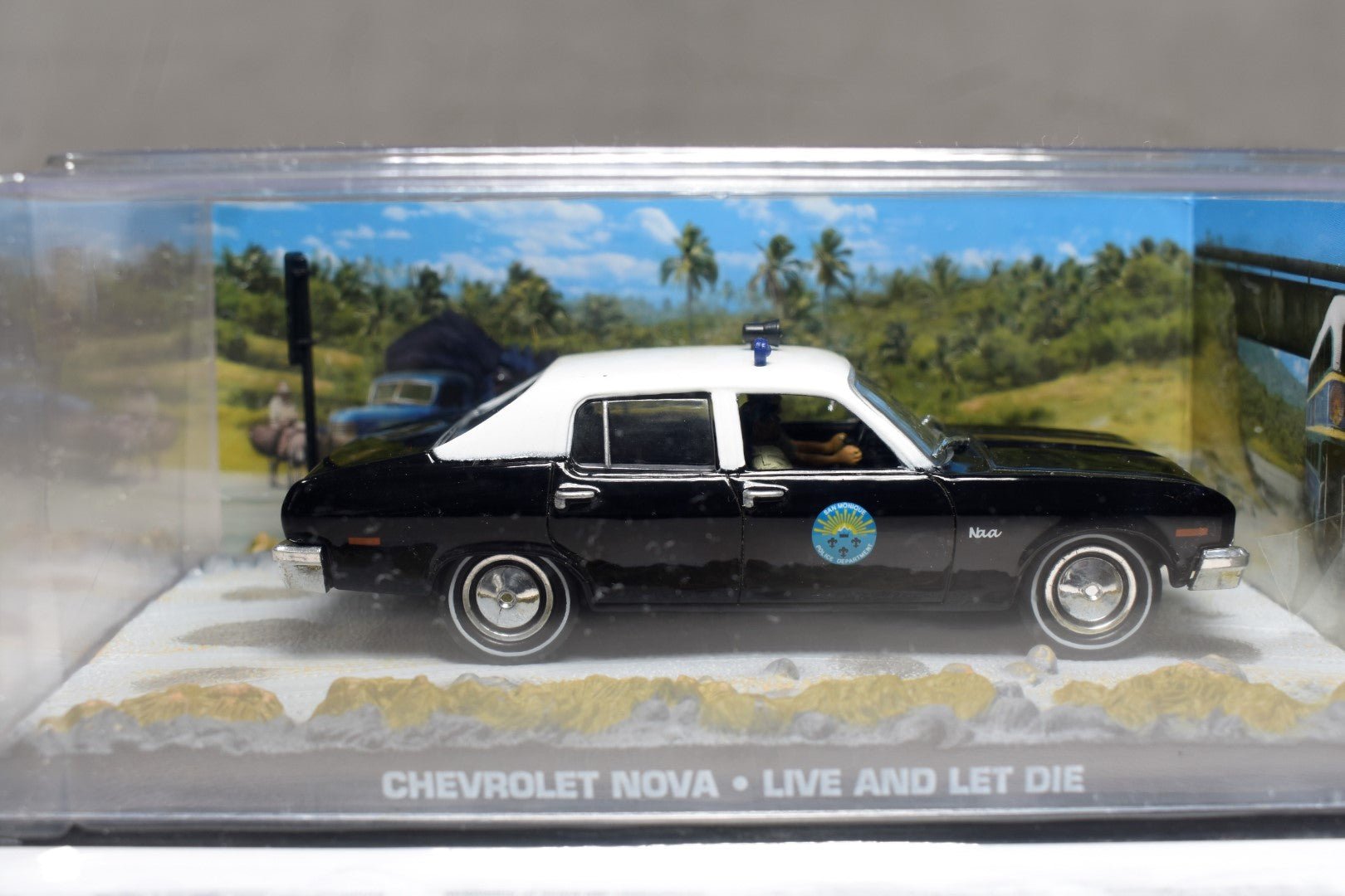 Bond in Motion Chevrolet Nova Police Car Live and Let Die