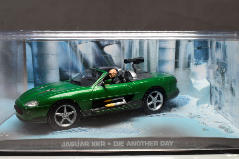 Jmaes Bond in Motion Car Collection Jaguar XKR Die Another Day Eaglemoss Fabbri