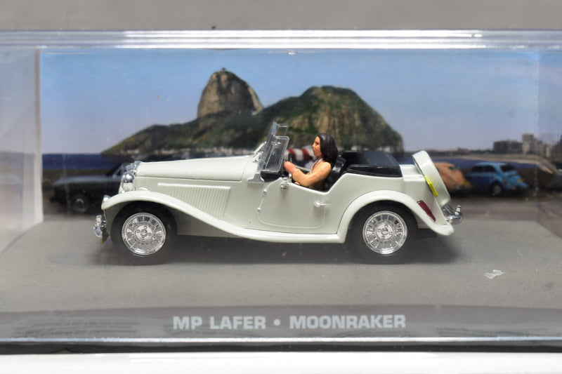Jmaes Bond in Motion Car Collection MP Lafer Moonraker Eaglemoss Fabbri