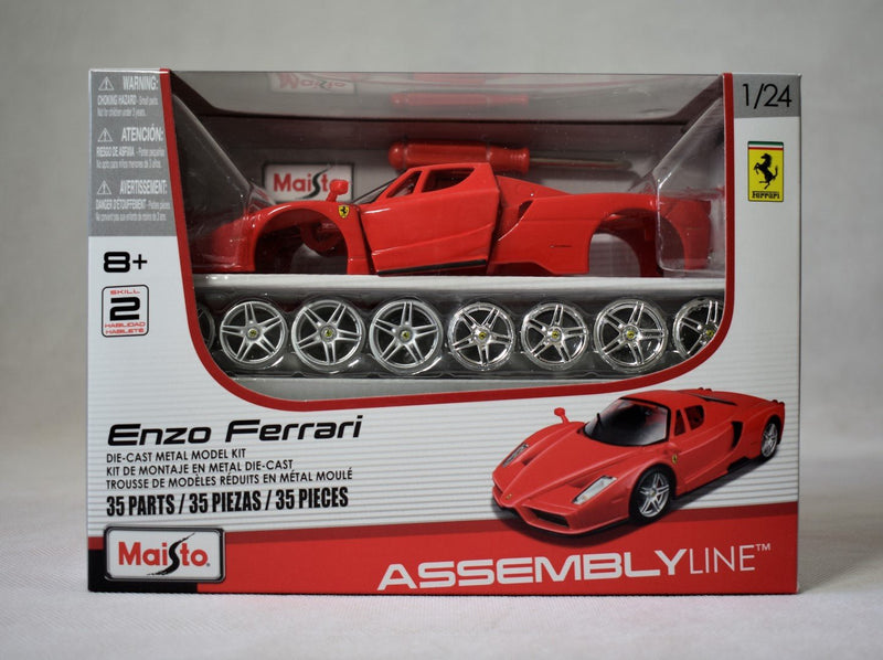 Maisto Assembly Line Enzo Ferrari 1/24 diecast model kit
