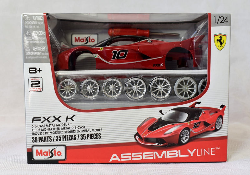 Maisto Assembly Line Ferrari FXX K 1/24 diecast model kit