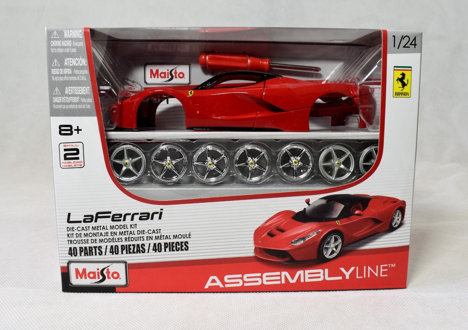 Maisto Assembly Line LaFerrari 1/24 diecast model kit