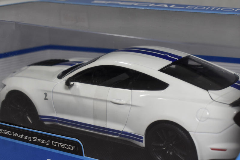 Maisto 1/18 2020 Mustang Shelby GT500 Diecast Model White back