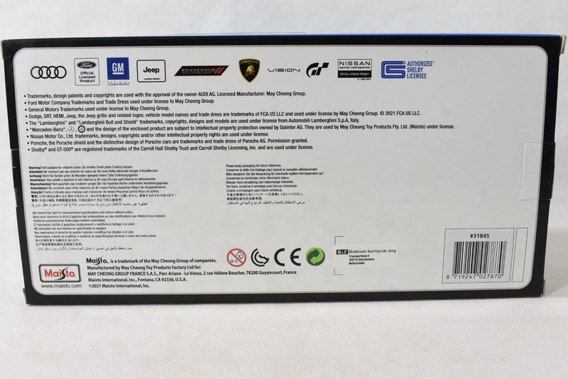 Maisto Dodge Viper GTZ 1/18 special edition diecast model box