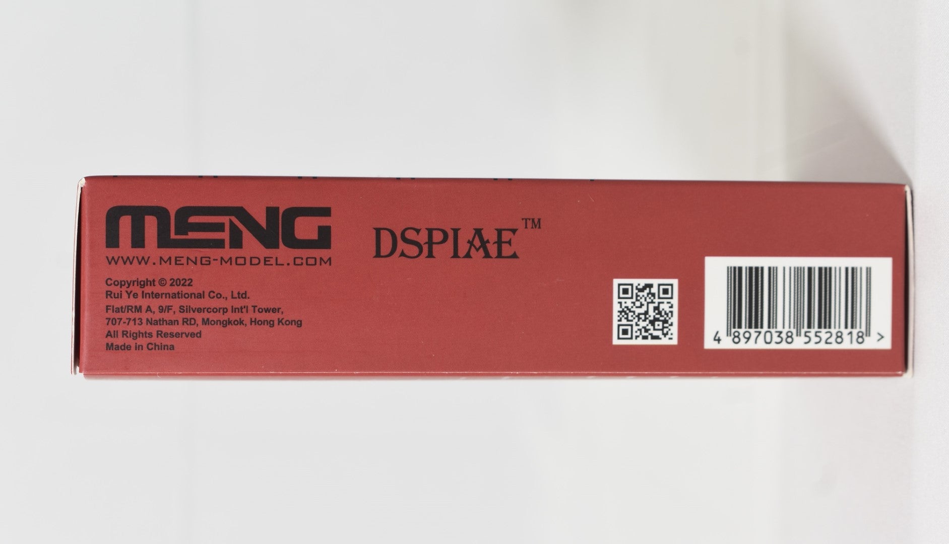 Meng Flexible Sandpaper Fine 30 Pack 180, 280, 400, 600 and 800 grit box side