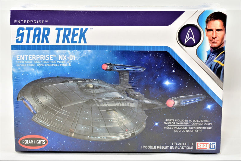Polar Lights Star Trek Enterprise NX-01 Refit 1/1000 scale model kit