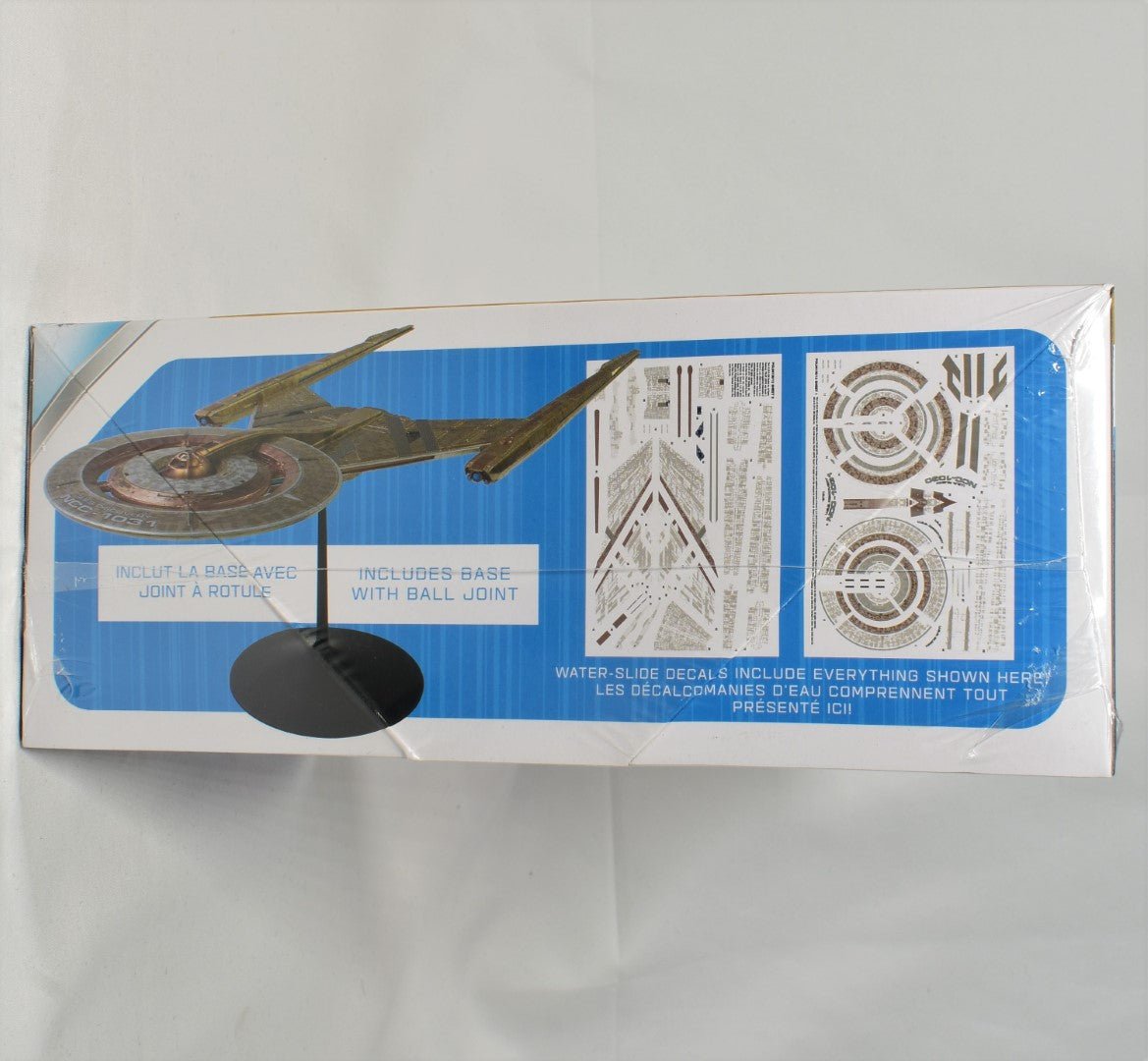 Polar Lights Star Trek USS Discovery NCC-1031 snap it model kit decals