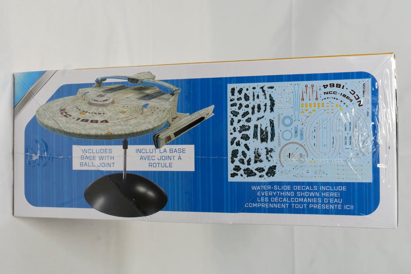Polar Lights Star Trek USS Reliant NCC-1864 model kit box side