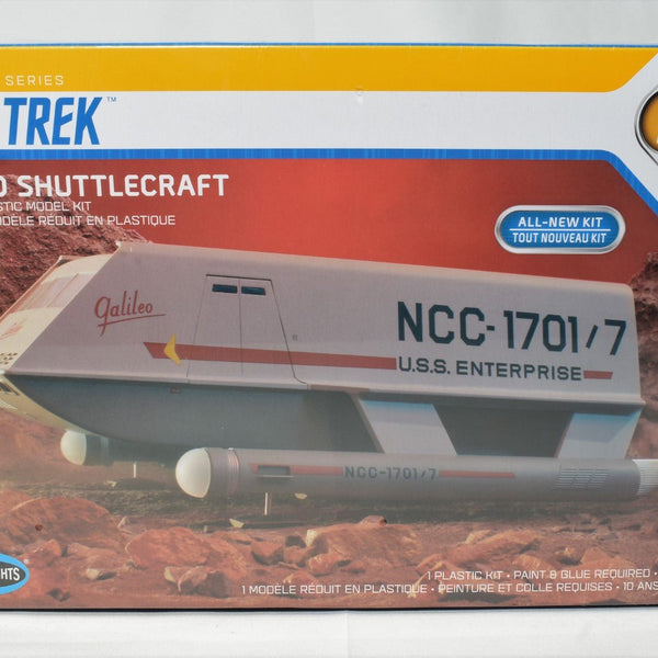 Polar Lights Star Trek Galileo Shuttle + Full Interior & Figures
