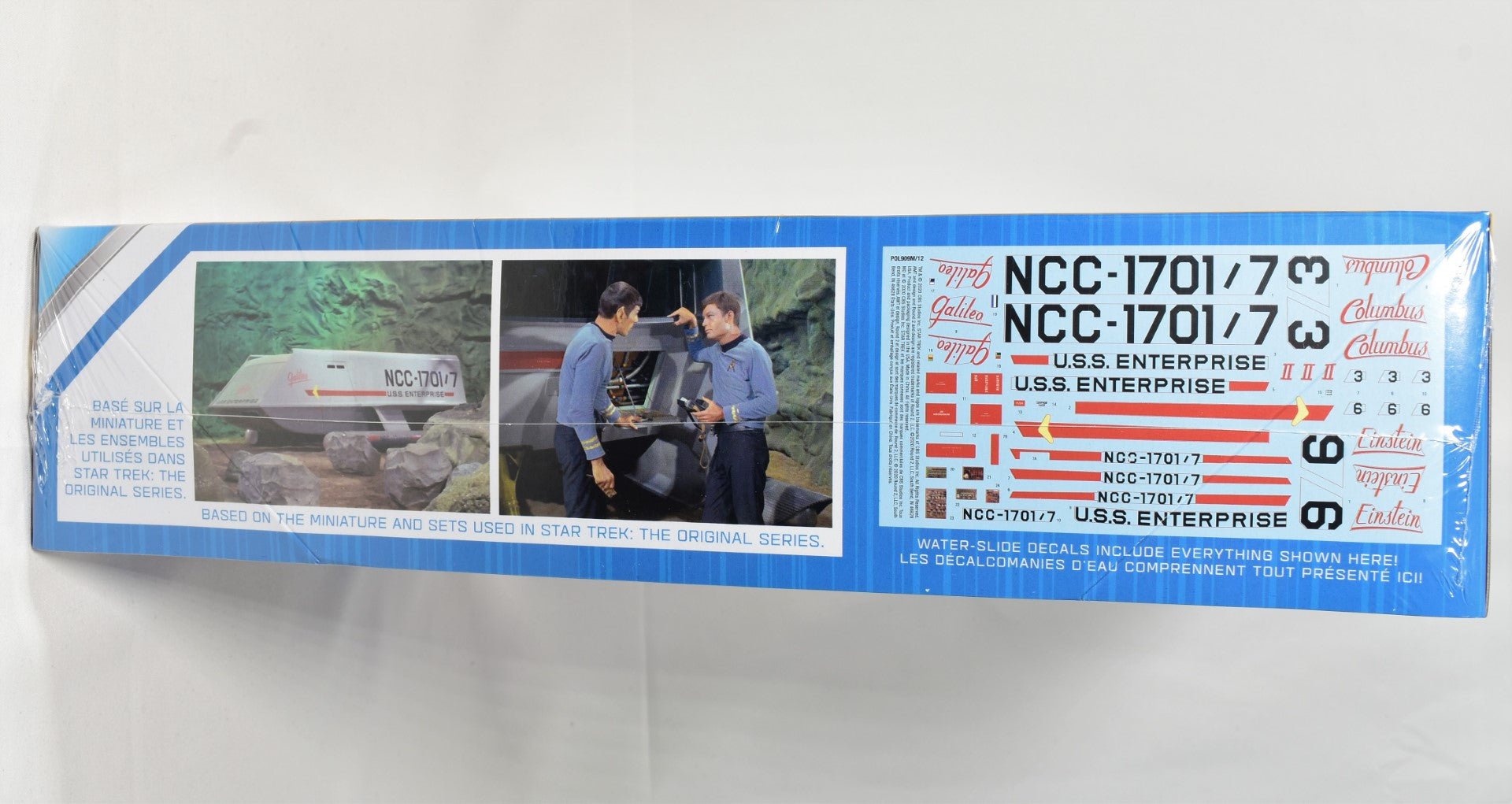 Polar Lights Star Trek Galileo Shuttlecraft 1/32 Model kit decals