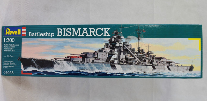 Revell Battleship Bismarck 1:700 Scale Model Kit 05098