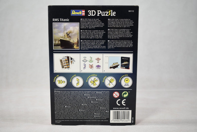 Revell 3D Puzzle RMS Titanic box