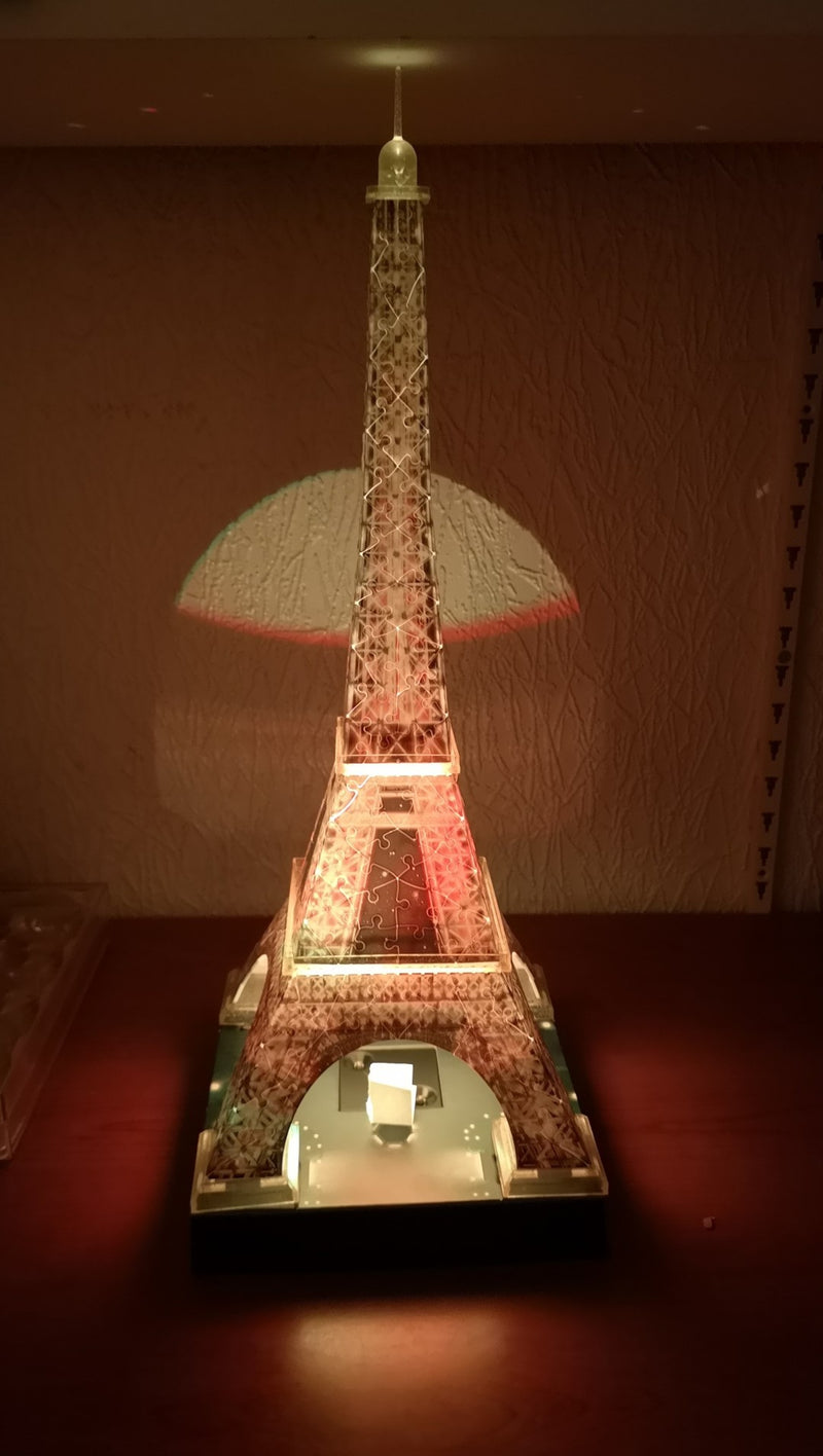 Revell 3d puzzle Tour Eiffel Tower LED built