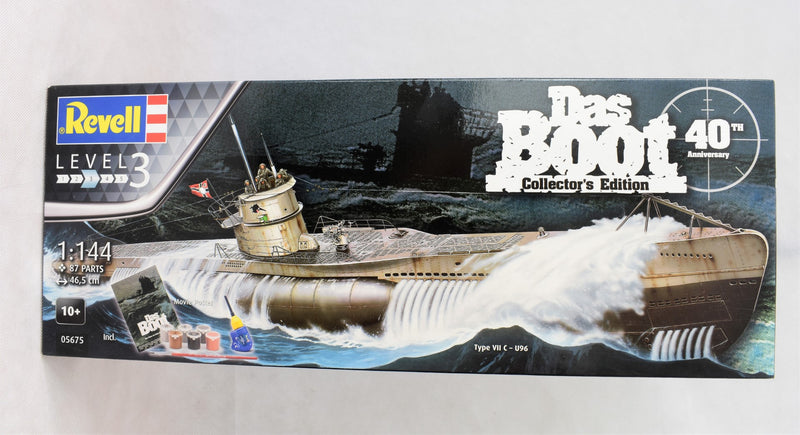 Revell Das Boot 40th Anniversary Collectors Edition Model Kit 1:144 Submarine