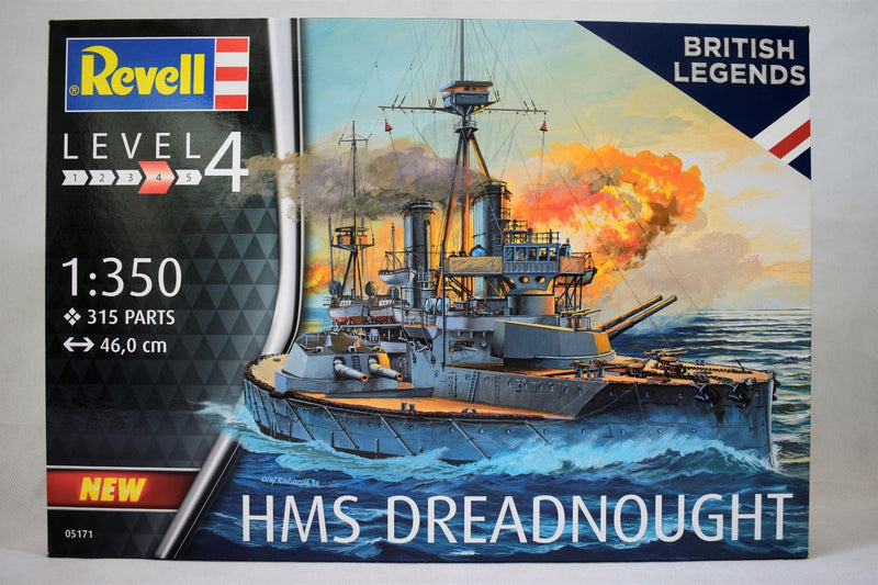 Revell British Legends HMS Dreadnought 1:350 Model Kit