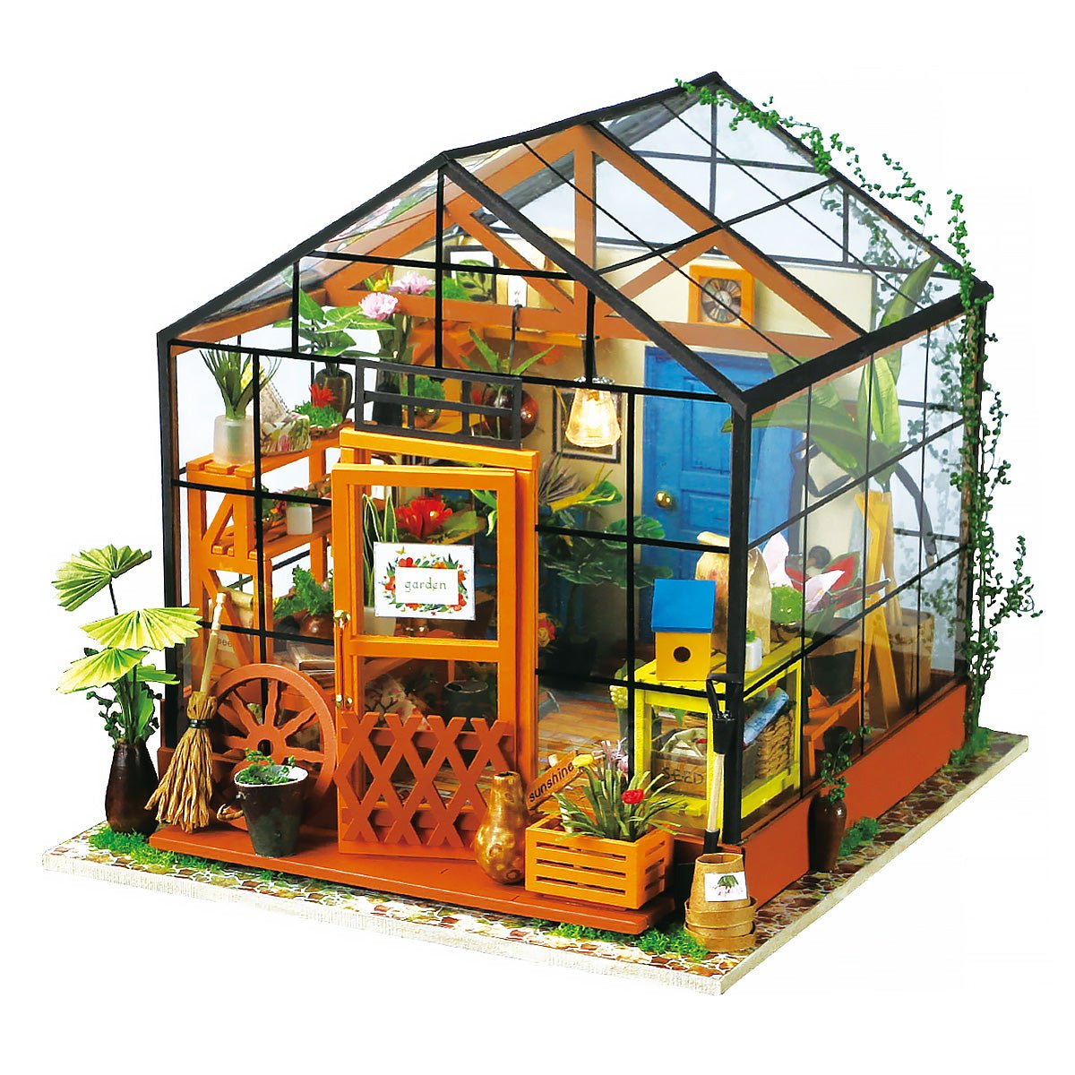 Rolife DIY House Cathy's Flower House model kit DG104