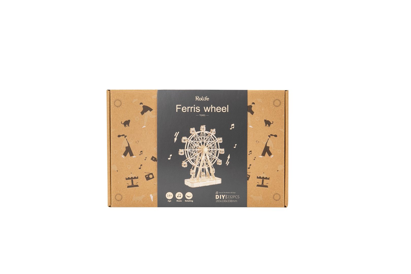 Rolife Ferris Wheel Music Box box