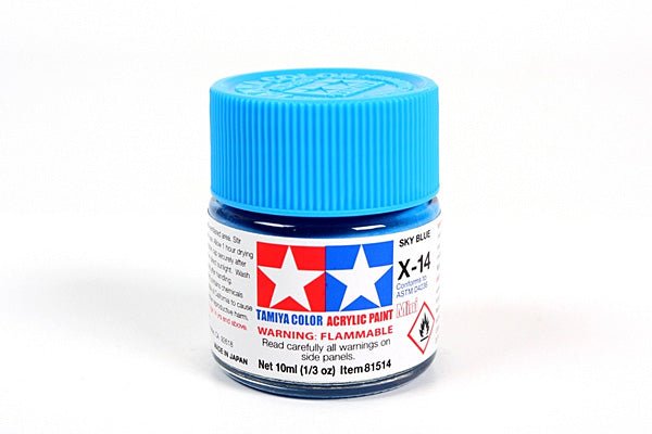 Tamiya Acrylic Mini X-14 Sky Blue 81514