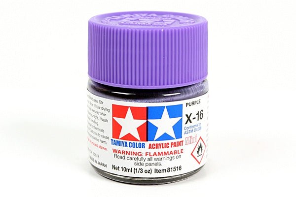 Tamiya Acrylic Mini X-16 Purple 81516