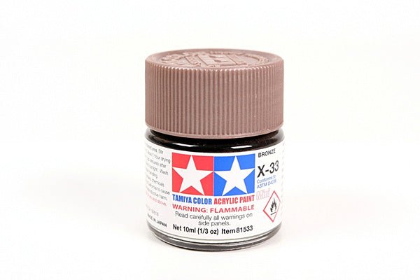 Tamiya Acrylic Mini X-33 Bronze 81533