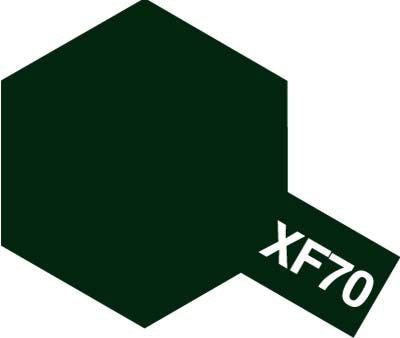 Tamiya Acrylic Mini XF-70 Dark Green 2 81770
