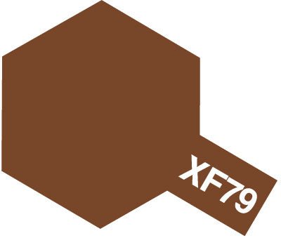 Tamiya Acrylic Mini XF-79 Linoleum Deck Brown 81779
