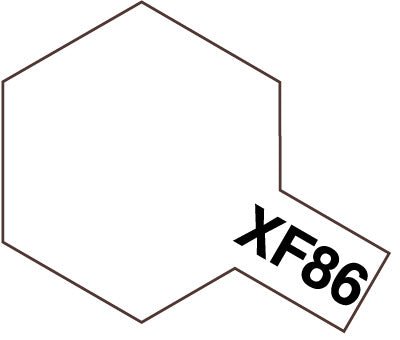 Tamiya Acrylic Mini XF-86 Flat Clear 81786
