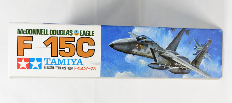 Tamiya F-15C Eagle 1/48 model kit side